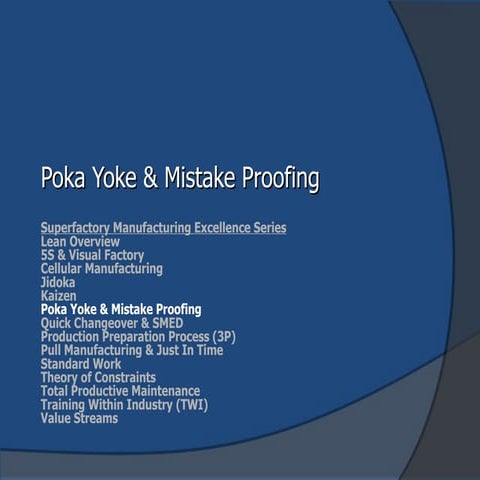 Pokayoke Sample