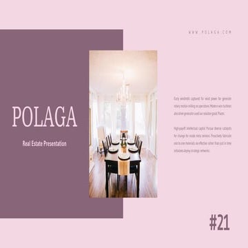 Polaga Presentation : Light Color Version