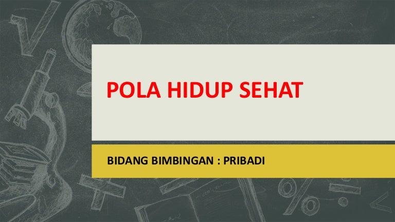 Pola Hidup Sehat