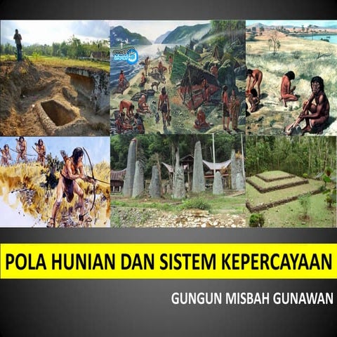 Pola hunian dan sistem kepercayaan