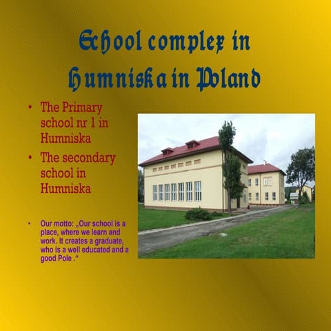 About Our School - Poland