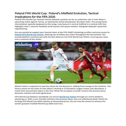 Tactical Implications for the Tournament