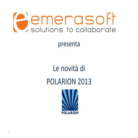 Polarion 2013
