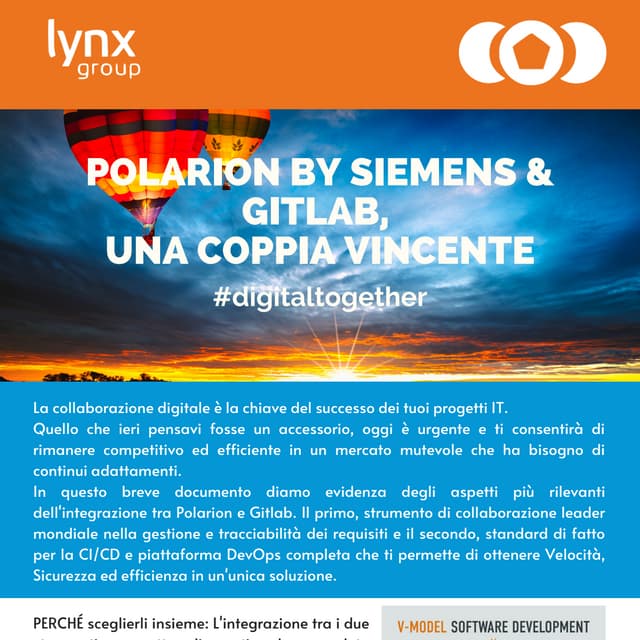 POLARION by SIEMENS & GITLAB, una coppia vincente