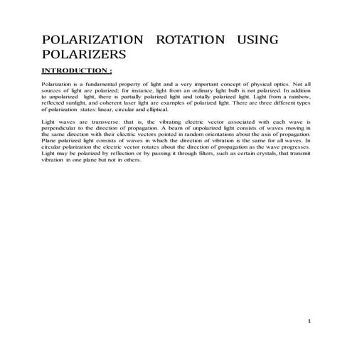 Polarization rotation using polarizers