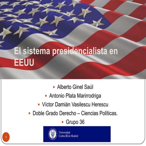 Sistema político de estados unidos de américa | ODT