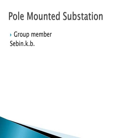 Pole mounted substaion in kerala