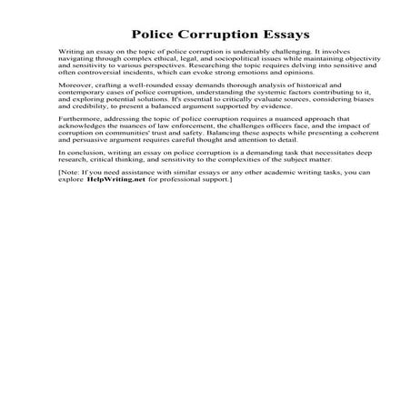 Narrative Photo Essay. Sample Narrative Essay | PDF