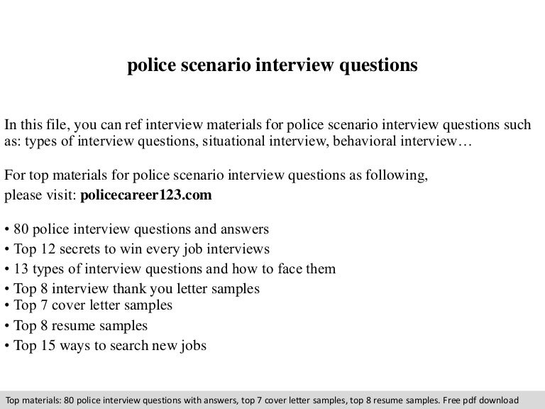 interview scenario