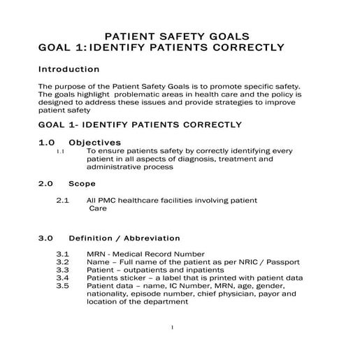 Policies and procedure nursing