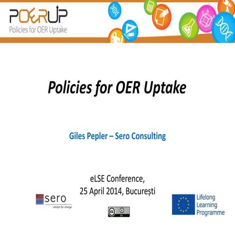 Policies for oer uptake e ls ev2