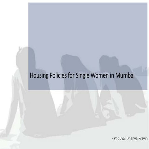 Policies for Single Women in Mumbai 