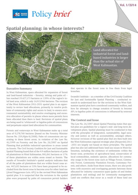 Policy Brief Swandiri Institute English