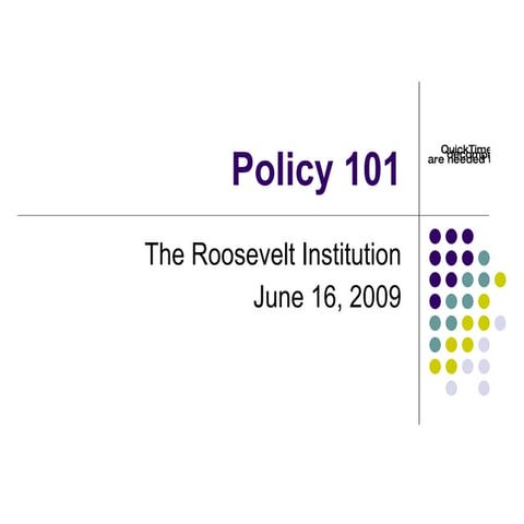 Policy 101 Academy