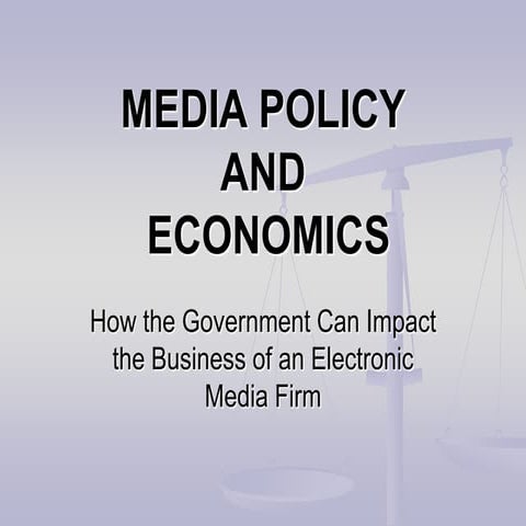 Policy & Economics (Law)