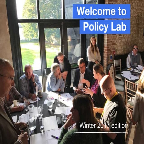 Introduction to Policy Lab UK - Winter edition 2017