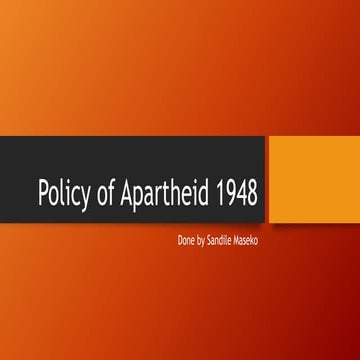 Colonial and Apartheid Rule in Africa: Portuguese and South African ...