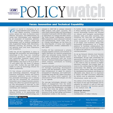 Policy Watch March 2018