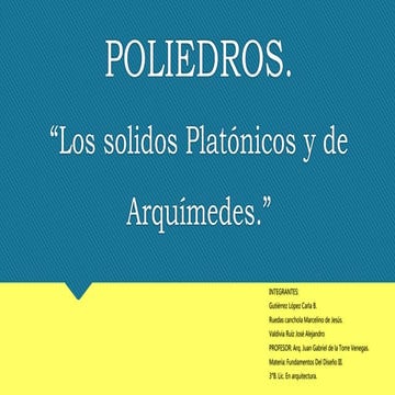 Poliedros