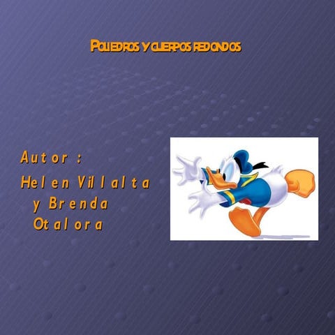 Poliedros y cuerpos redondos