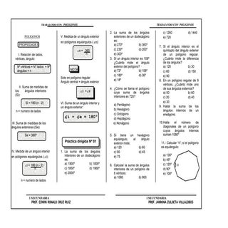 Poligonos   taller de ejercicios