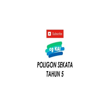 Pengenalan Lengkap Poligon Sekata dan Ciri-cirinya untuk Tahun 5 | PPTX