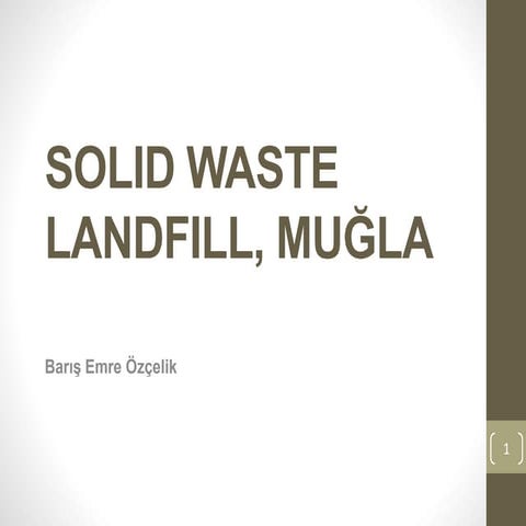 Final Presentation Of Internship (Muğla Sıtkı Koçman University)