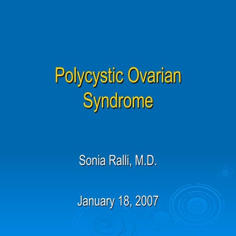 Polikistik Over Sendromu - PCOS - www.jinekolojivegebelik.com