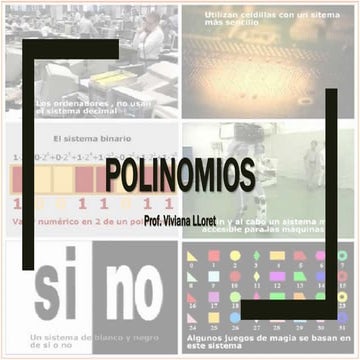 Polinomios Teoría