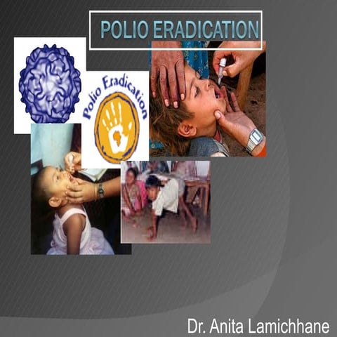 Polio eradication program