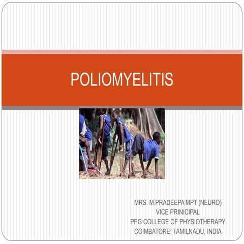 Poliomyelitis
