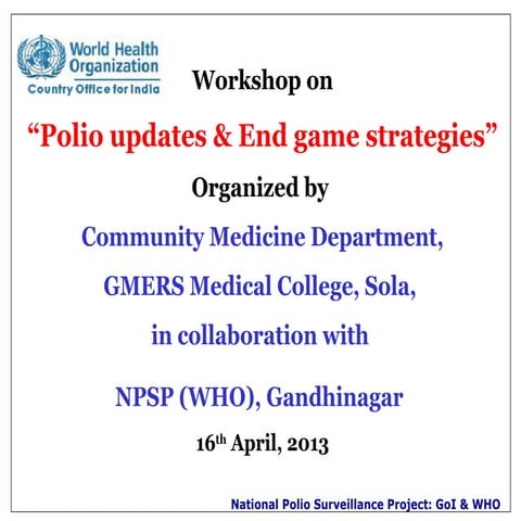 Polio End Game Strategy | PPTX