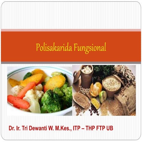 Polisakarida Fungsional
