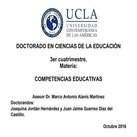 Polisemia de las competencias