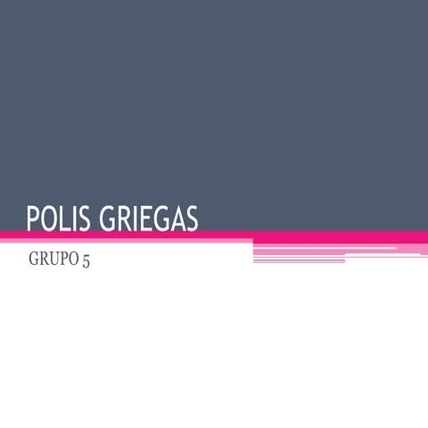 Polis griegas