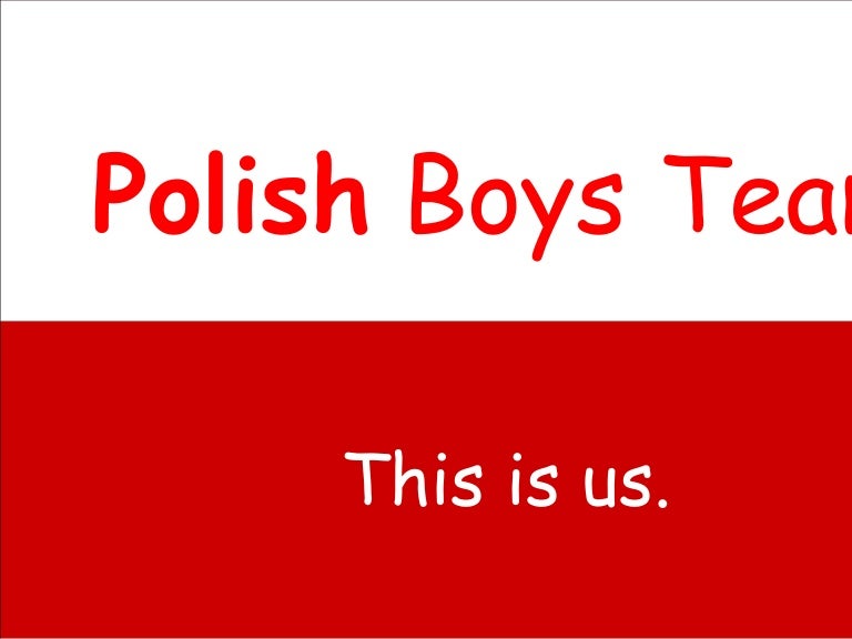 Polish boys team