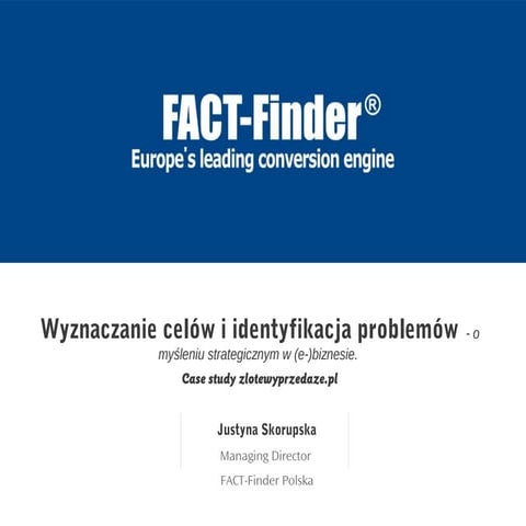 FACT-Finder Zlote Wyprzedaze case study