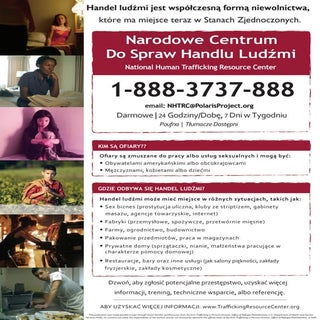 Help for Victims: Polish flyer