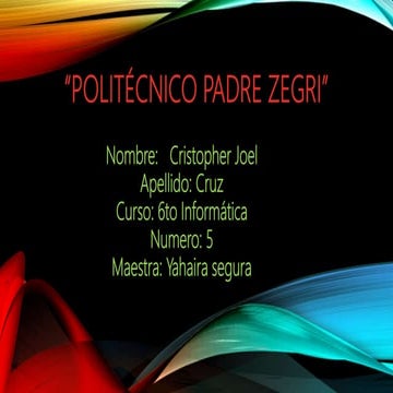 Politécnico padre zegri