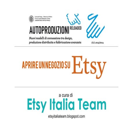 Aprire un negozio su Etsy 