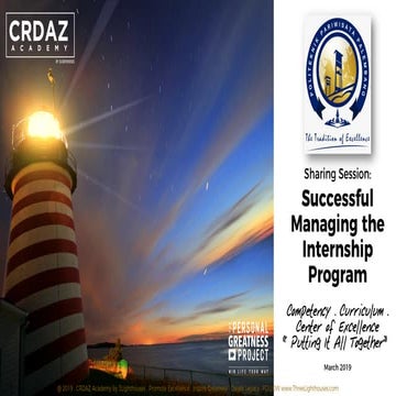 Politeknik Pariwisata Palembang @ Internship Strategy