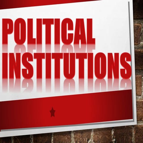 Political institutions