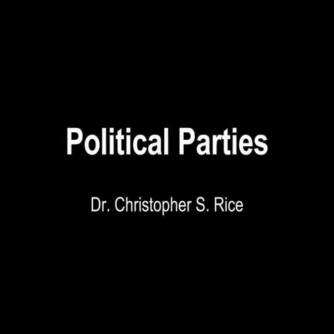 Political Parties