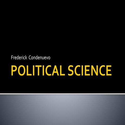 Political science