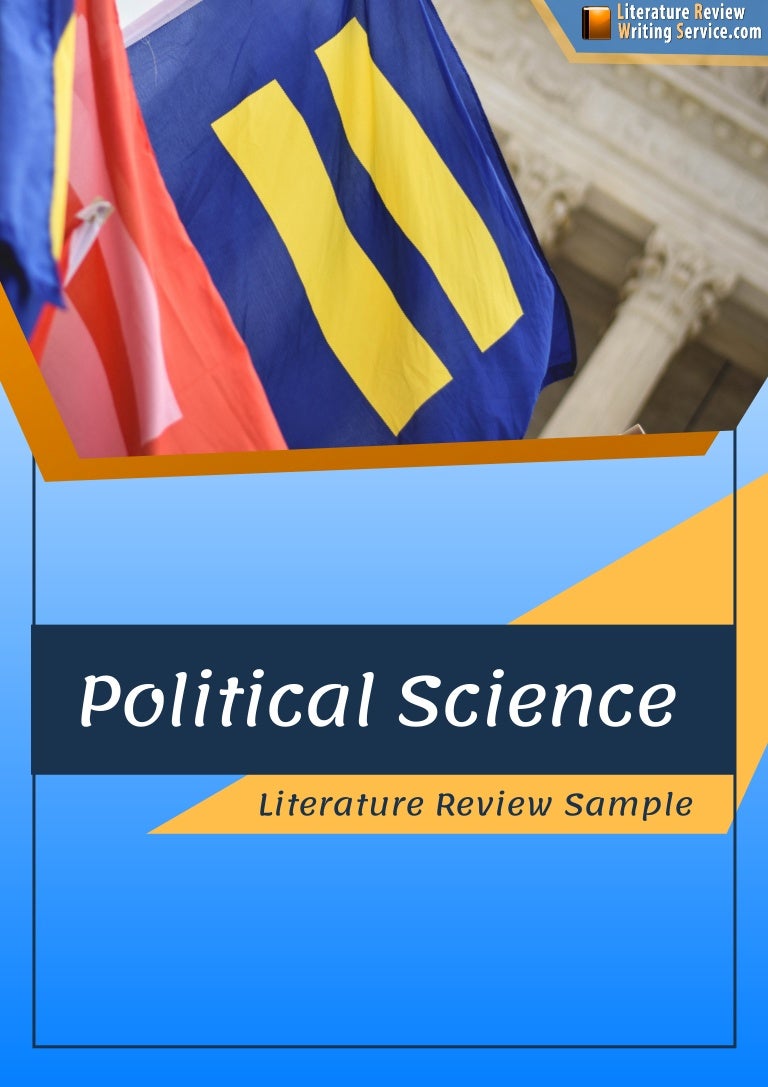 how to write a political science literature review