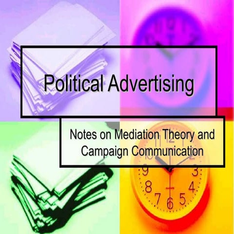 Political Advertising | PPT