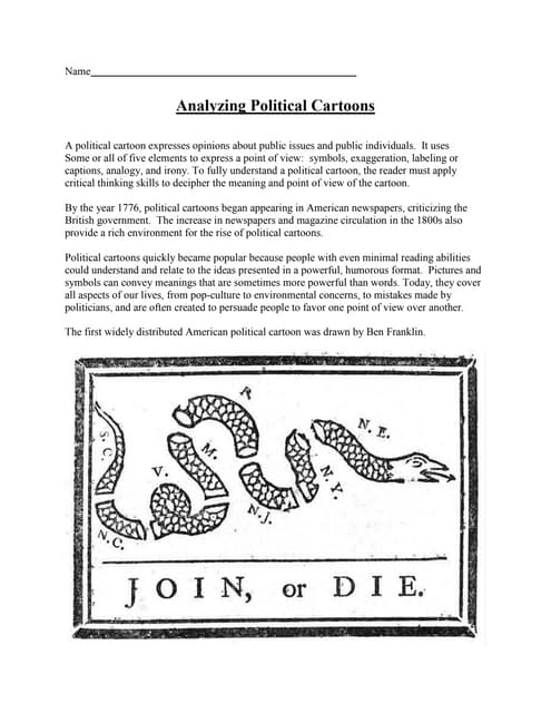 Political  cartoons
