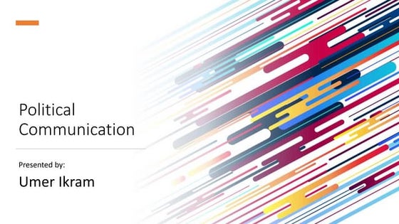 Political Communication Presentation Pptx