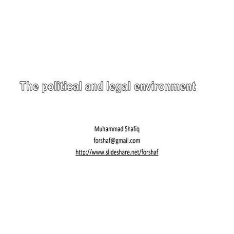 Political economy lec 3