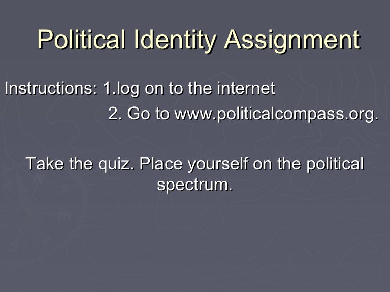 7.1: What Is Political Identity? – QYDGVI